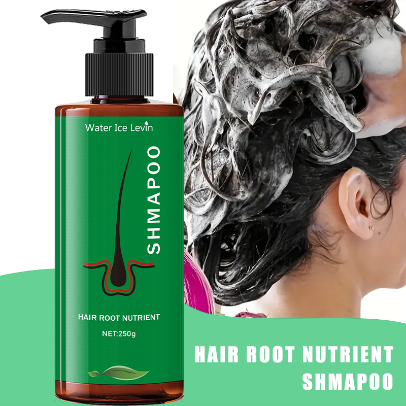 Hair Care Keratin Shampoo - ルートナリッシングシャンプー 250g、普通髪タイプ用保湿フォーミュラ、毎日のヘアケア、洗練されたボトルデザイン、天然成分