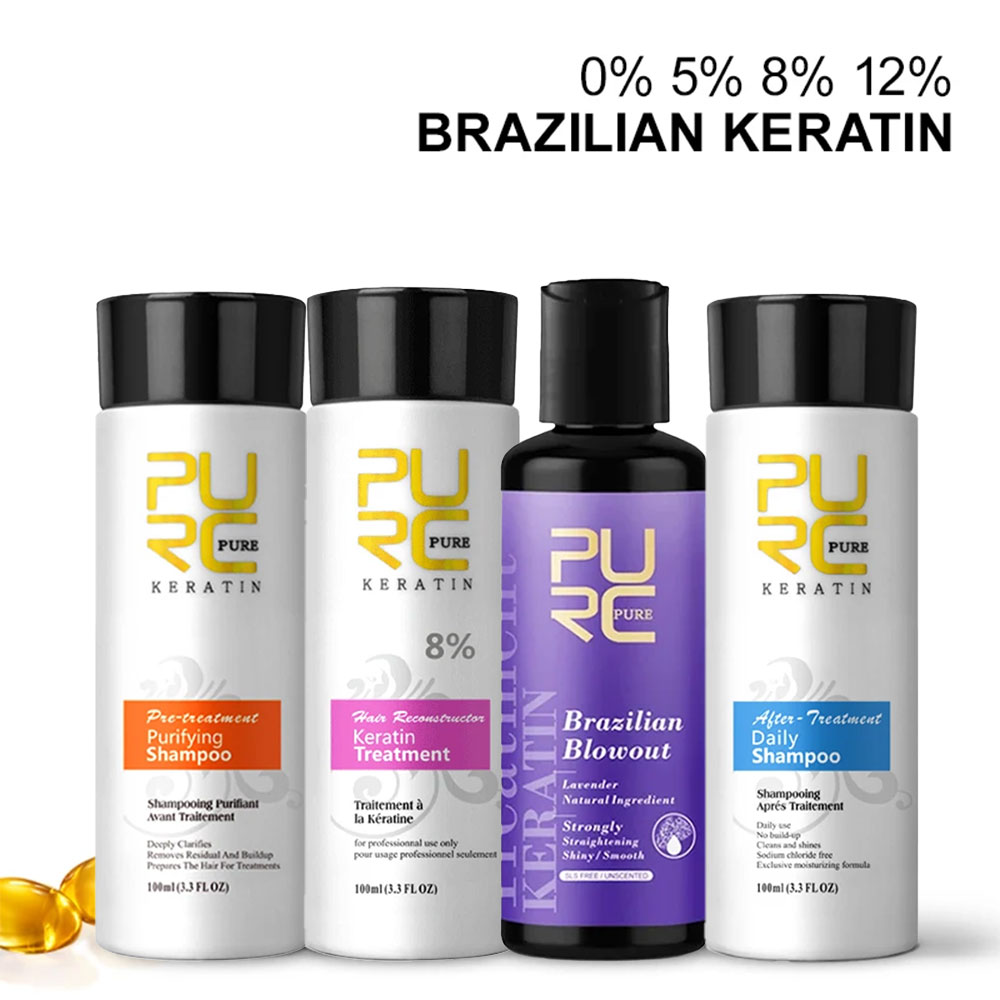 PURC ケラチントリートメントシャンプーコンディショナー縮 - Hair Care Keratin Shampoo のレビューと価格