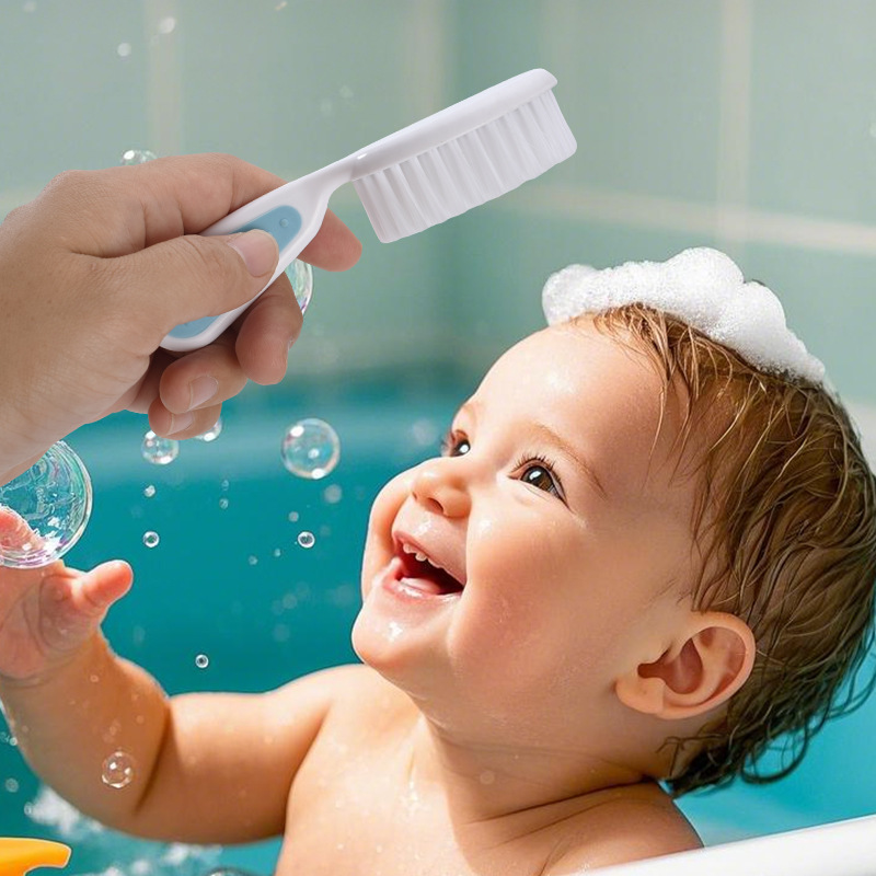 新しい-3個入りベビーコーム、ベビー歯ブラシ、ヘアブラシケア - Hair Care Baby のレビューと価格