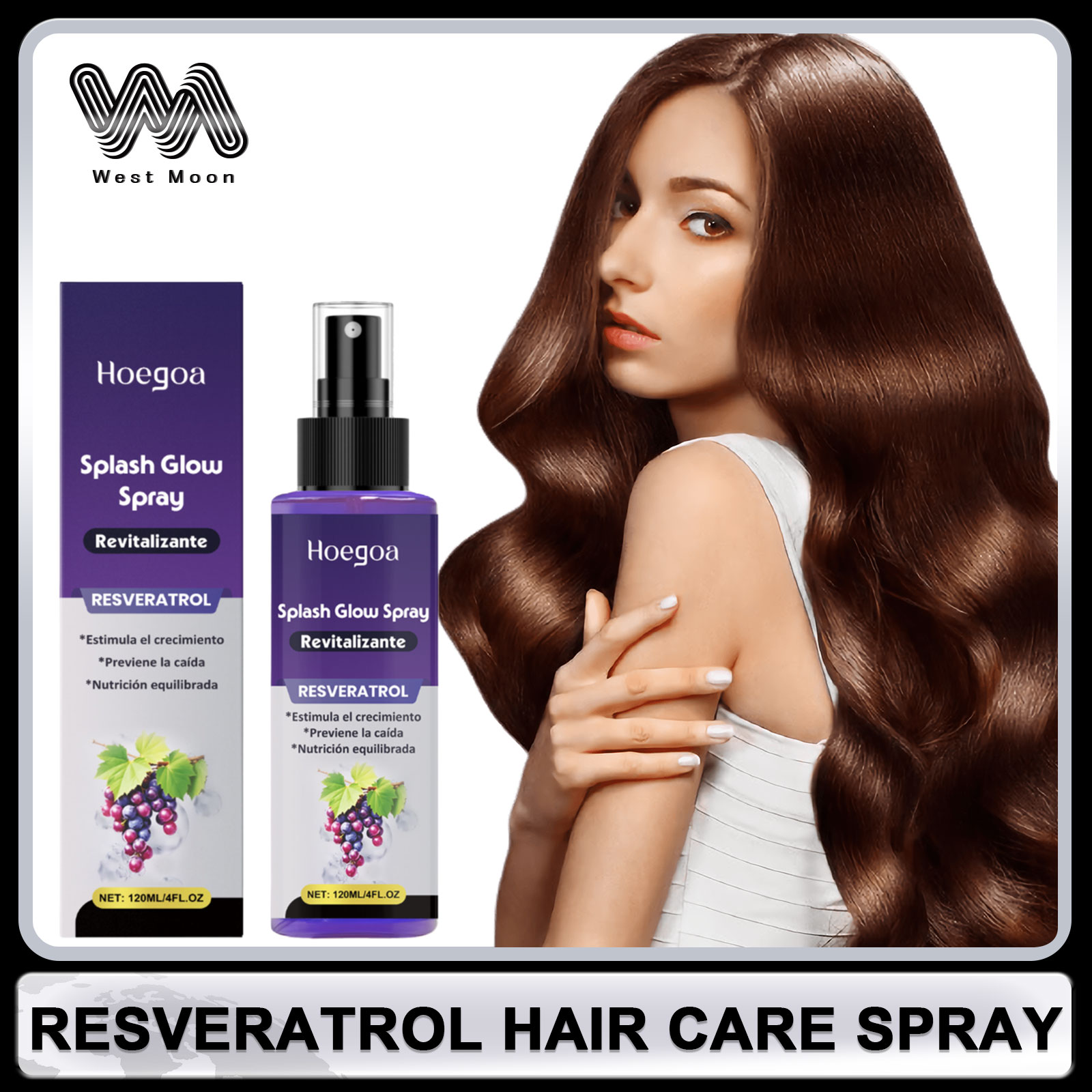 レスベラトロールヘアケアスプレー抗ハゲ育毛毛肥厚修復損傷した - Hair Care Growth のレビューと価格