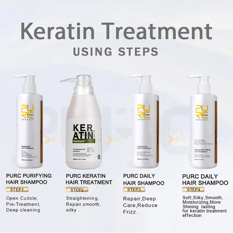 Purc-毎日のシャンプー、頭皮洗浄、ケラチン、投稿-矯正、 - Hair Care Keratin Shampoo のレビューと価格