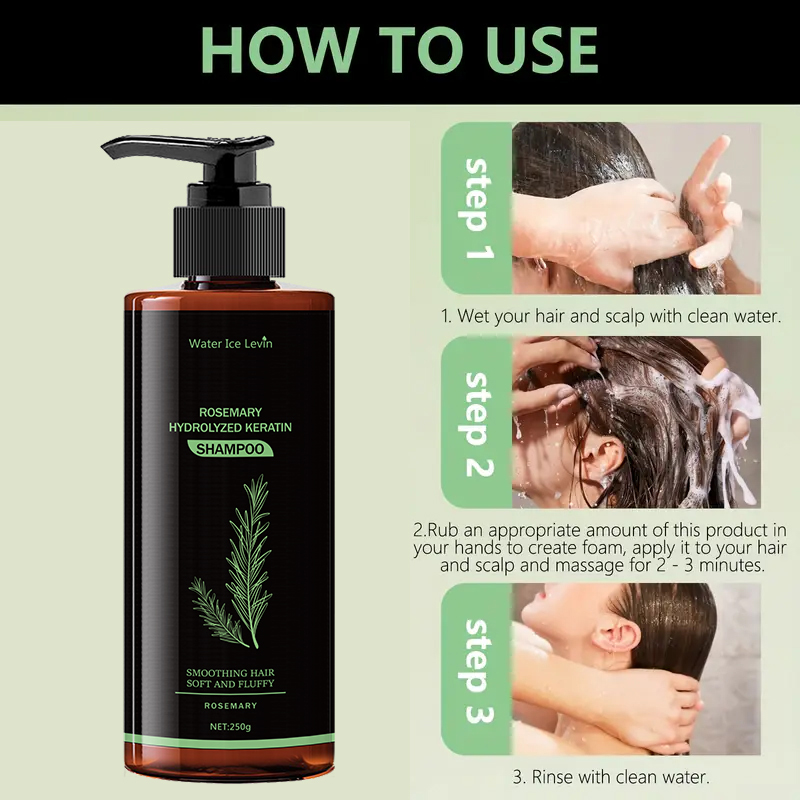 ローズマリーケラチン加水分解シャンプー - フレッシュでベタ - Hair Care Keratin Shampoo のレビューと価格
