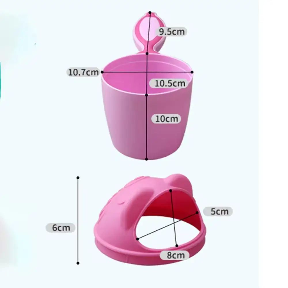 かわいい漫画のベビーバスキャップ、幼児用シャンプーカップ、子 - Hair Care Baby のレビューと価格