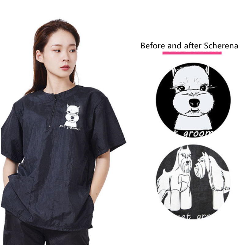 防水作業服ペットグルーマーユニフォームペット犬グルーミング服 - Hair Care Works のレビューと価格
