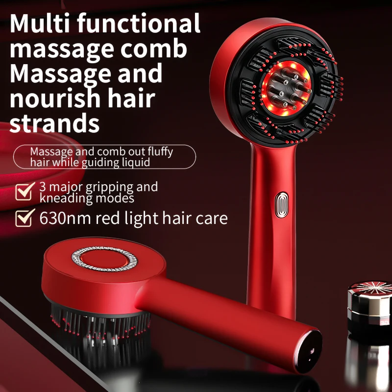 電動マッサージコーム ポータブル毛包コーム 頭皮オイル液塗布 - Hair Care Growth のレビューと価格