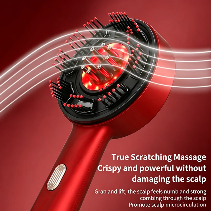 電動マッサージコーム ポータブル毛包コーム 頭皮オイル液塗布 - Hair Care Growth のレビューと価格
