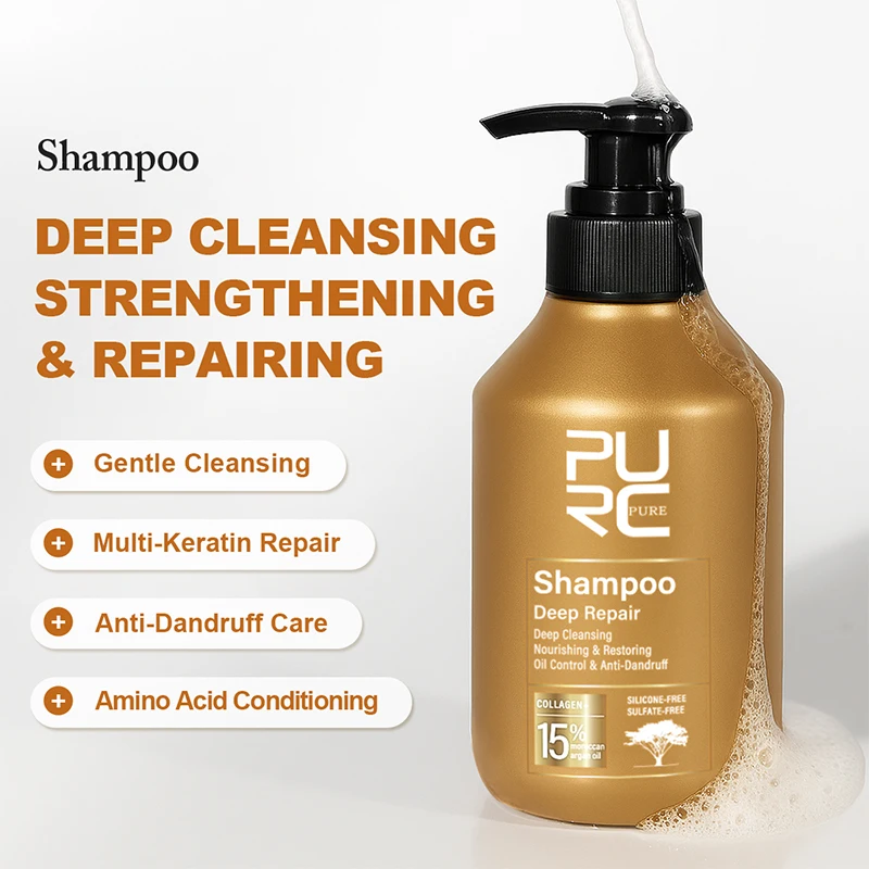 PURC モロッコ アルガンオイル シャンプー コンディショ - Hair Care Keratin Shampoo のレビューと価格