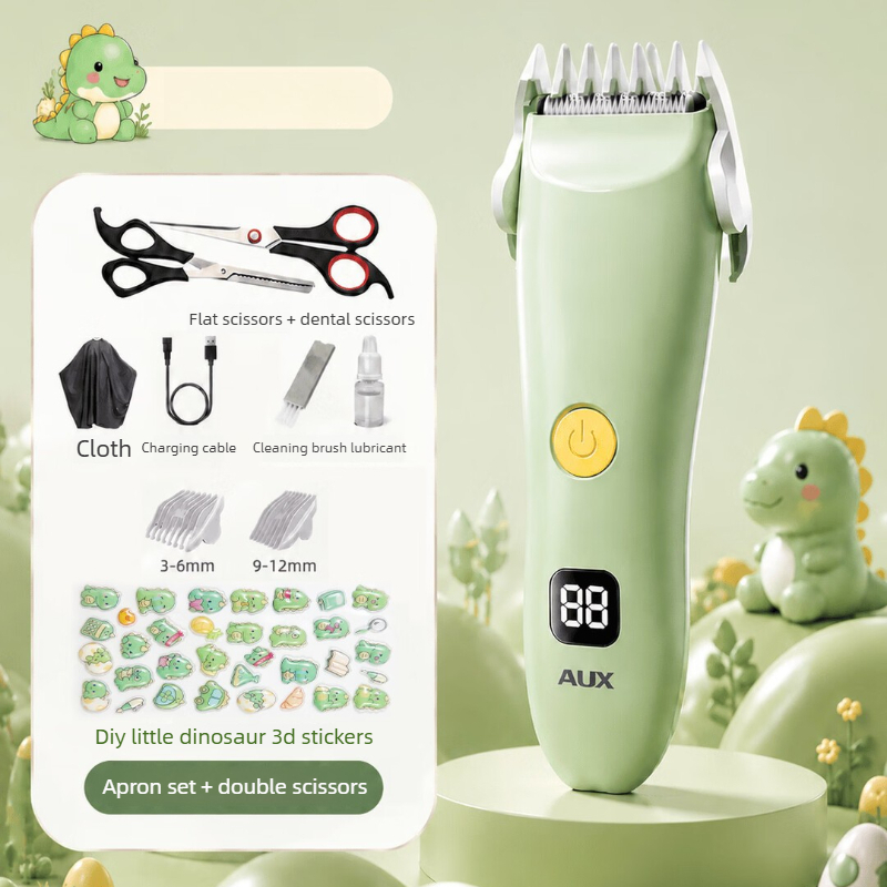 ベビーヘアクリッパー 静音 防水 セラミック製丸刃 LCDデ - Hair Care Works のレビューと価格