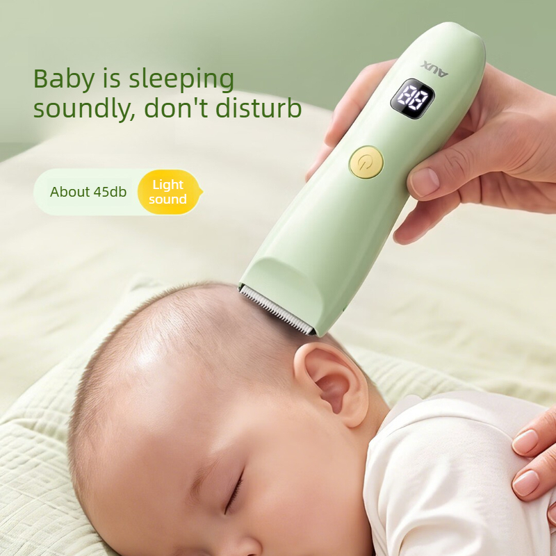 ベビーヘアクリッパー 静音 防水 セラミック製丸刃 LCDデ - Hair Care Works のレビューと価格