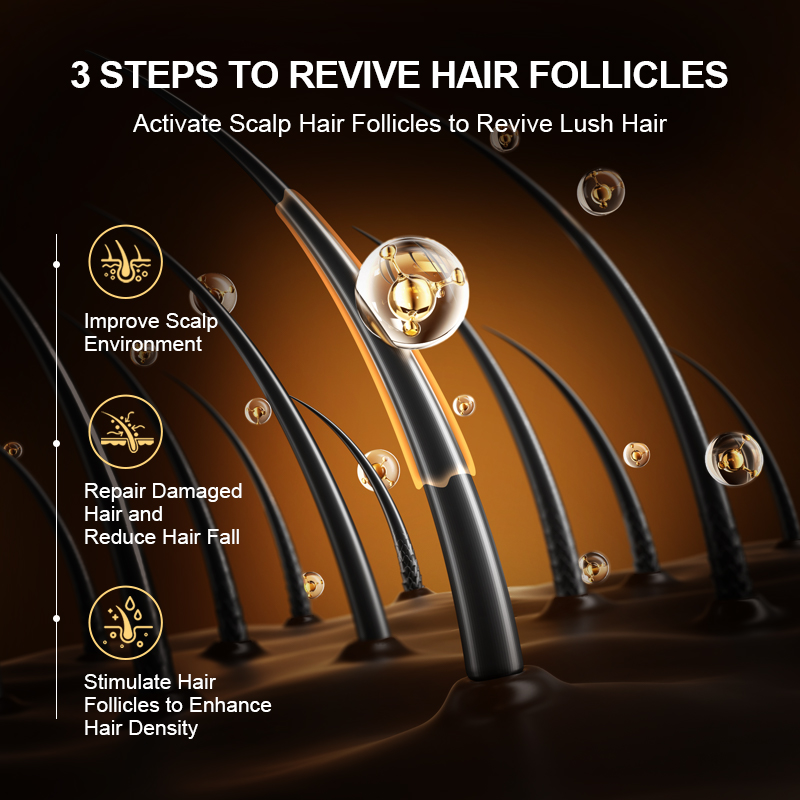 PURC 男性用高速育毛製品ビオチン抗脱毛オイルシャンプーコ - Hair Care Essence Oil のレビューと価格