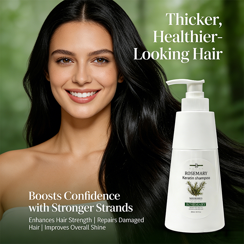 200 ミリリットル天然ローズマリーシャンプー加水分解ケラチ - Hair Care Keratin Shampoo のレビューと価格