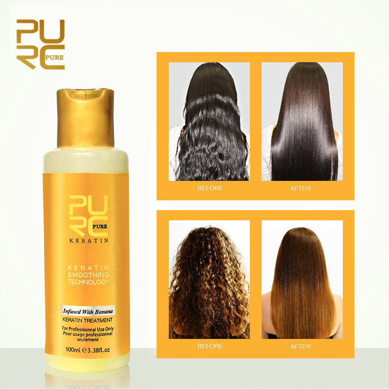 PURC バナナフレーバー ケラチン＆浄化シャンプーセット  - Hair Care Keratin Shampoo のレビューと価格