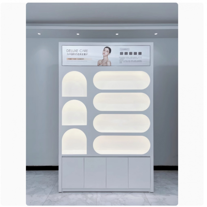 高級特注漆塗りディスプレイキャビネット スキンケア製品、マニ - Hair Care High End のレビューと価格