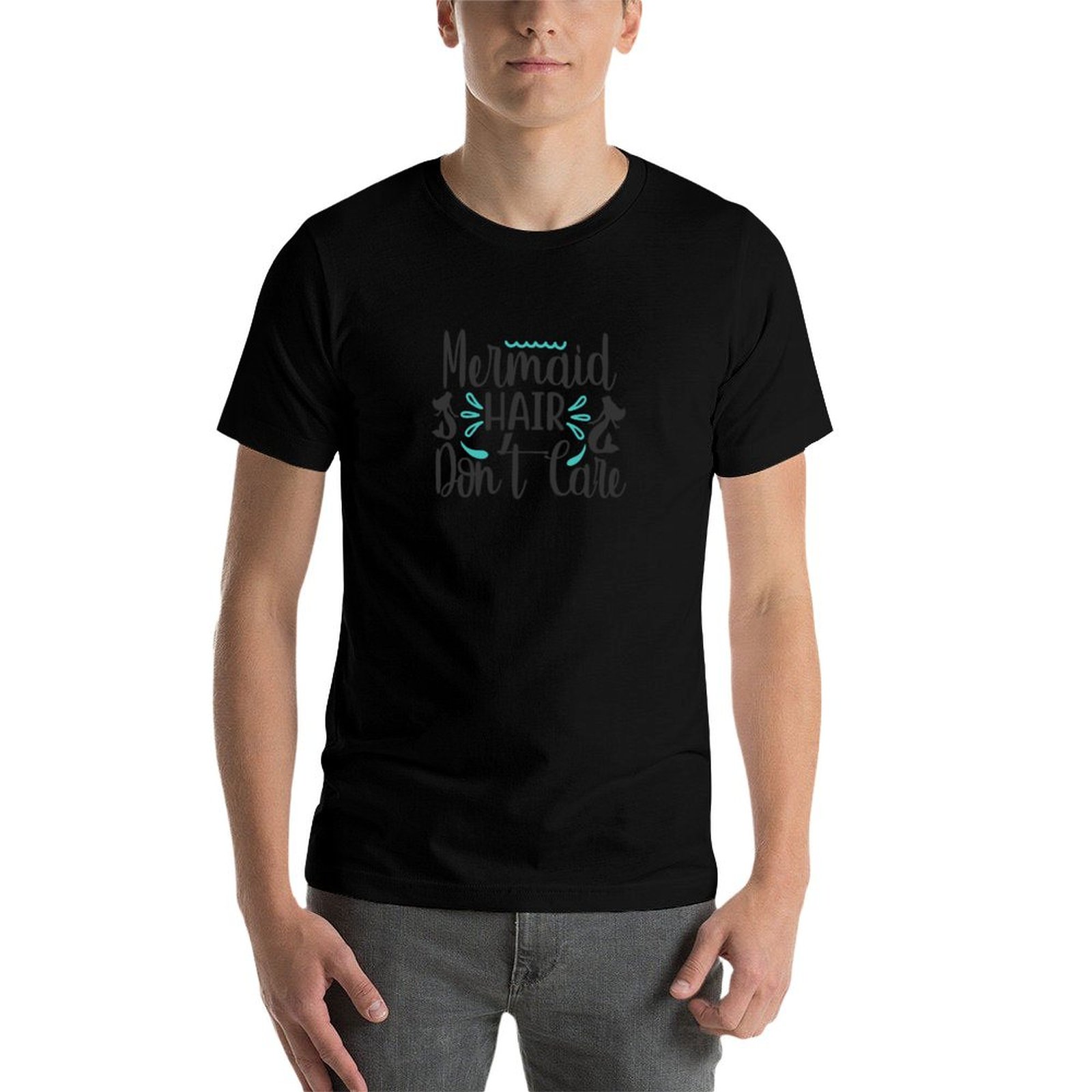 マーメイドヘア、気にしないTシャツ、労働作業用カジュアルTシ - Hair Care Works のレビューと価格