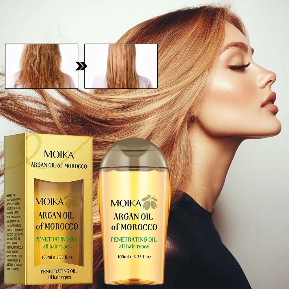 モロッコ産アルガンオイル ヘアオイル ヘアケア スカルプ エ - Hair Care Essence Oil のレビューと価格