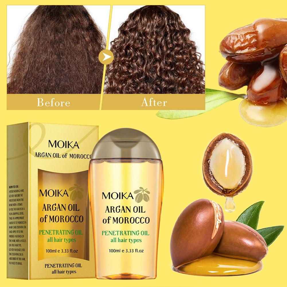 モロッコ産アルガンオイル ヘアオイル ヘアケア スカルプ エ - Hair Care Essence Oil のレビューと価格