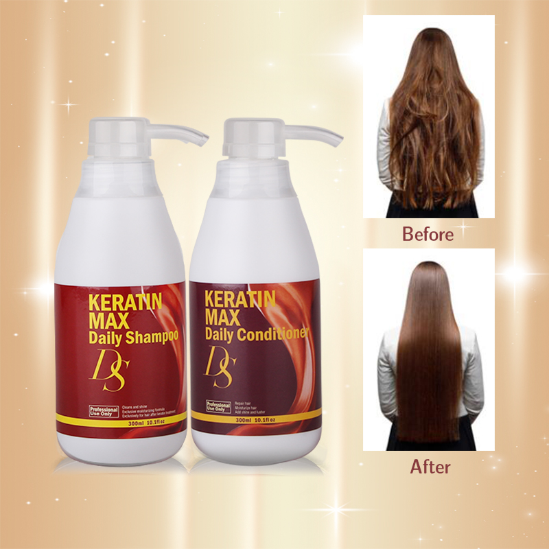 優れた毎日のシャンプー 300 ミリリットルds最大保湿 + - Hair Care Keratin Shampoo のレビューと価格