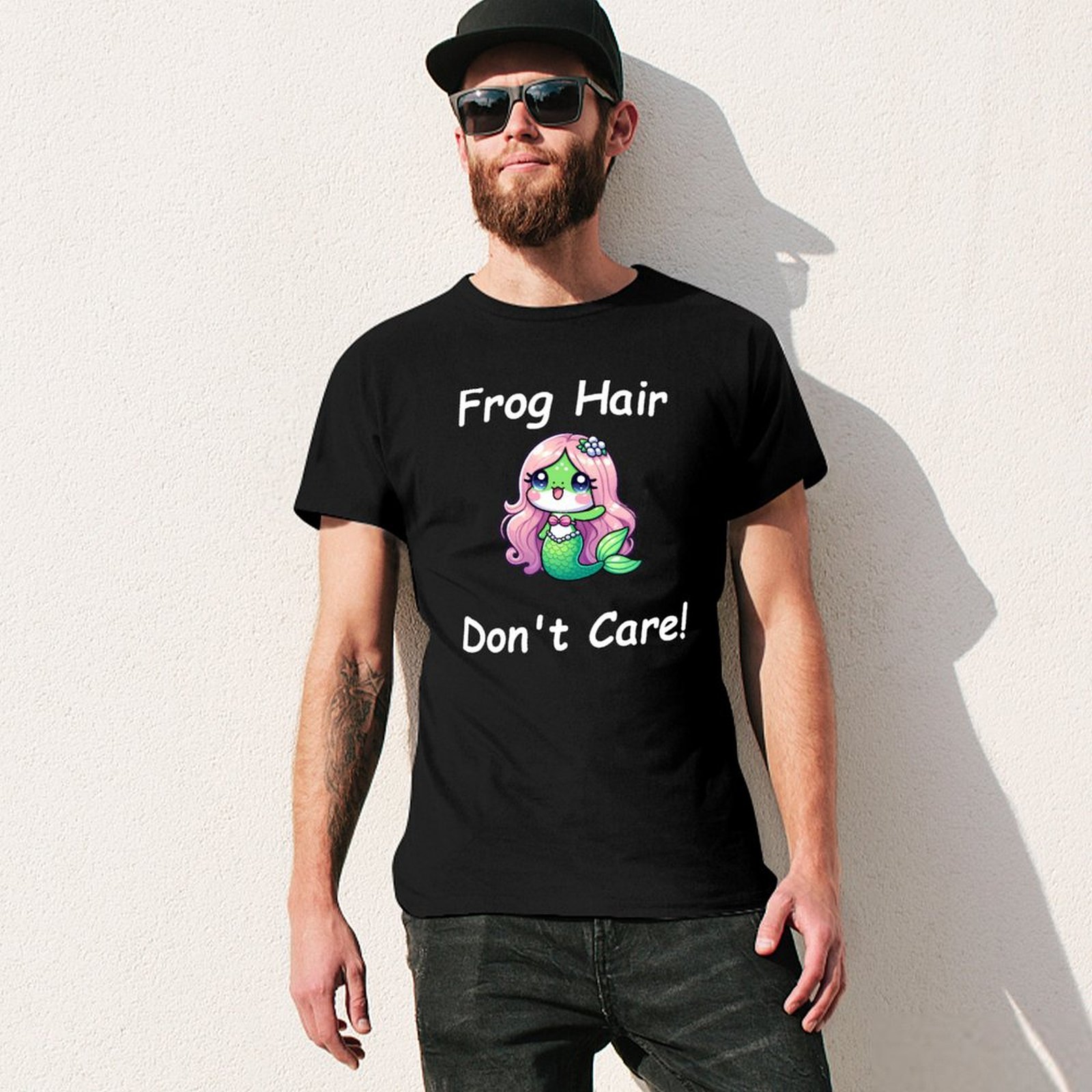 カエルの毛は気にしない！ Tシャツ 作業用ワークウェアTシャ - Hair Care Works のレビューと価格