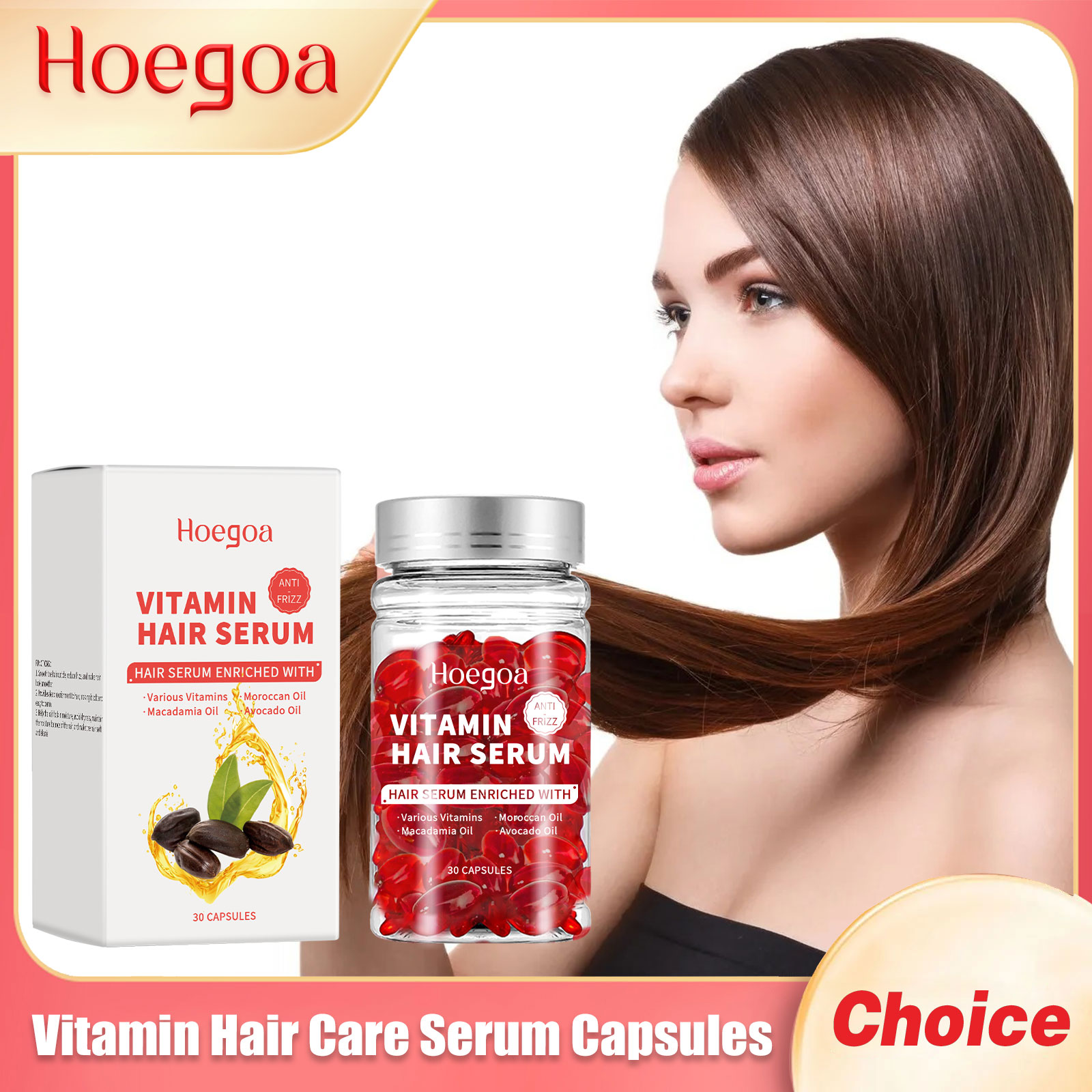 ビタミン ヘアケア セラム カプセル 再成長促進 オイルコン - Hair Care Growth のレビューと価格