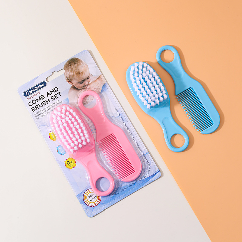ベビーヘアブラシコーム 2 ピース/セット新生児幼児ソフトヘ - Hair Care Baby のレビューと価格